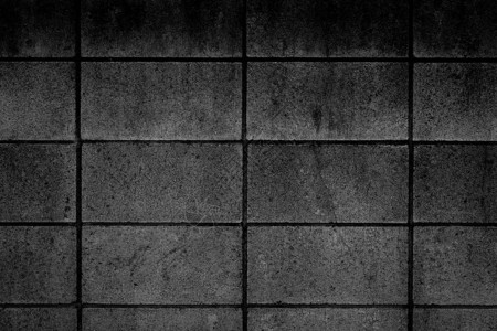 黑石块墙的黑色块墙无缝背背景图片