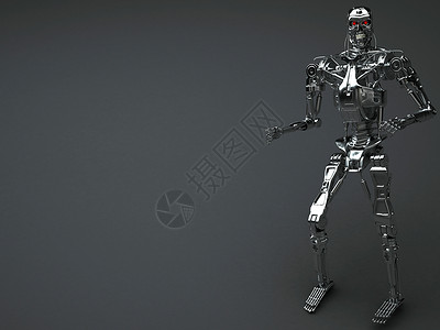 机器人终结者背景图片