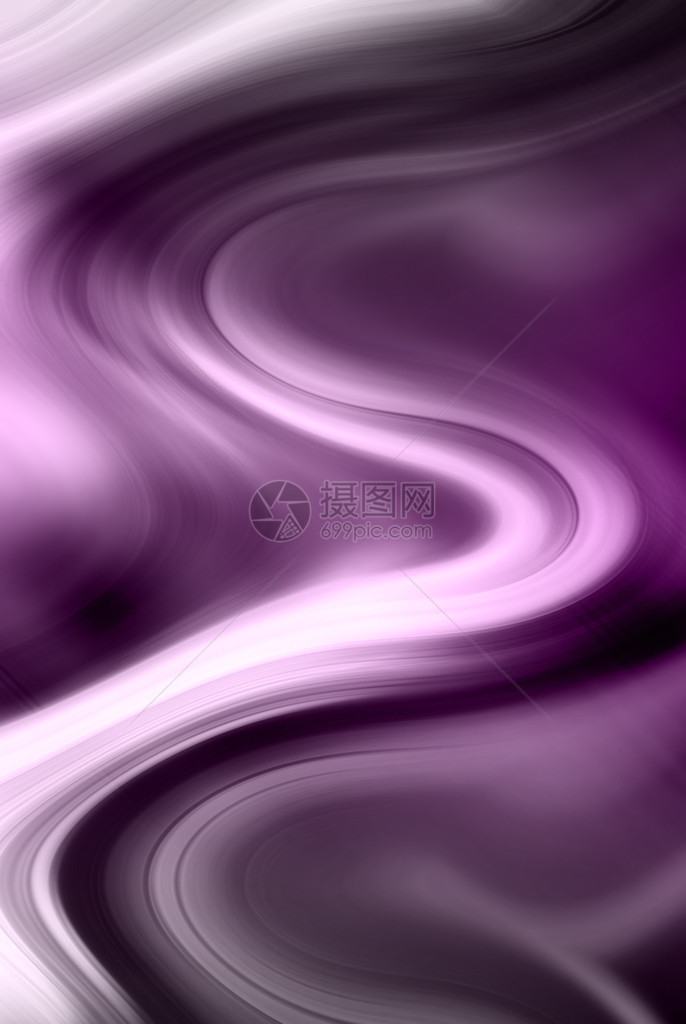 代表挥动液体的抽象紫色背景图片