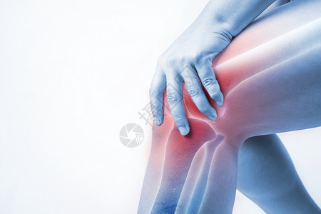 膝盖疼痛关节疼痛医生膝上突图片