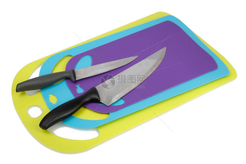塑料厨房切刀板用刀图片