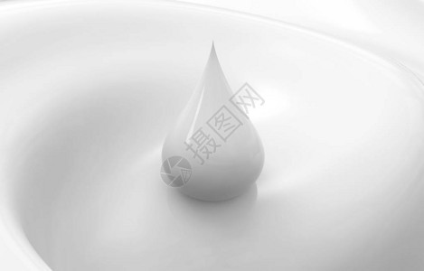 巴氏鲜奶3d白背景的3d设计图片