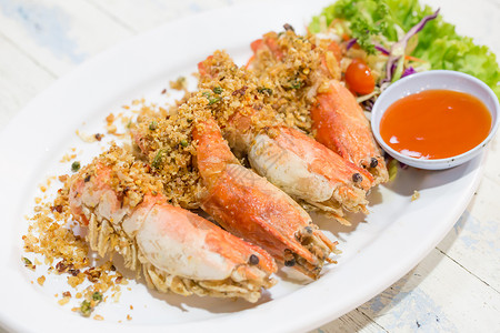 虾炒盐泰国海鲜图片