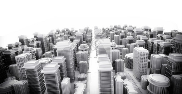 3D城市模型图片