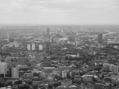 英国伦敦市的空中观察图片
