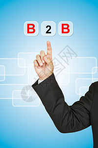 用词B2B的商人图片