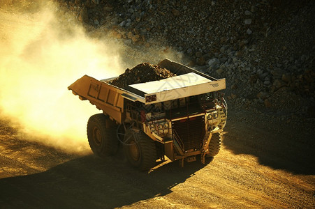 重型矿用卡车世界上最大的卡车之一图片