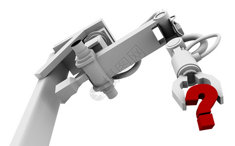 高分辨率的对射3D在机器人爪的握掌中形图片