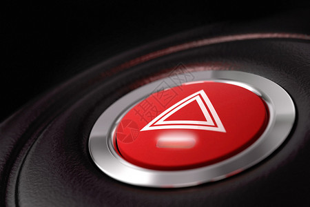 用三角象形图按下红色警告按钮关闭图片