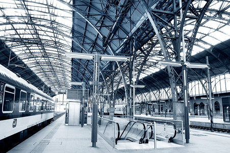 火车站和火车站建造图象图片