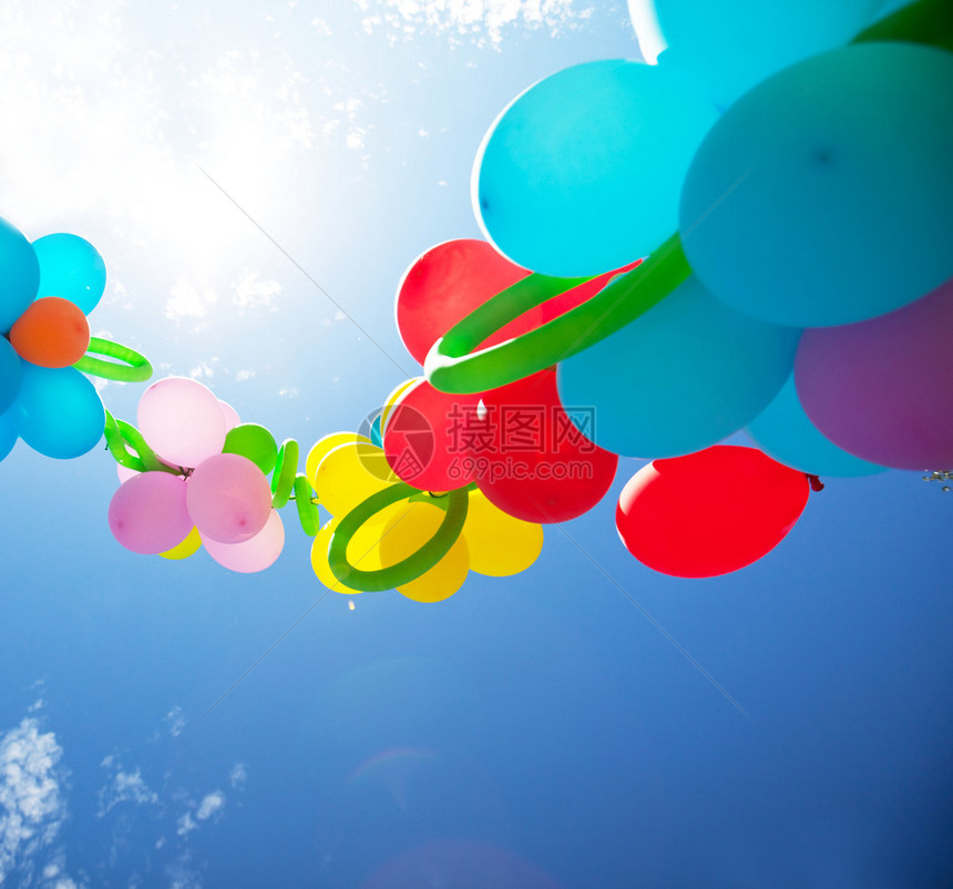 节日气球图片