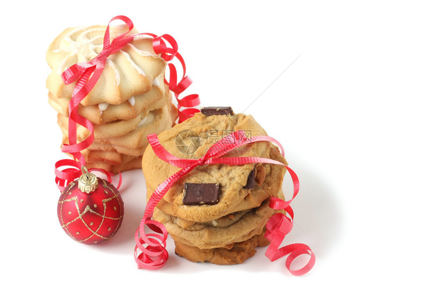 圣诞饼干巧克力和脆饼图片