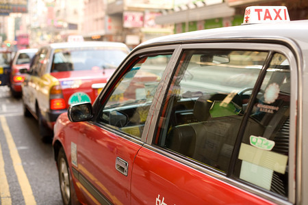 香港计程车线路图片