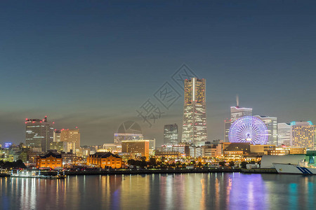 横滨海湾城市景观图片