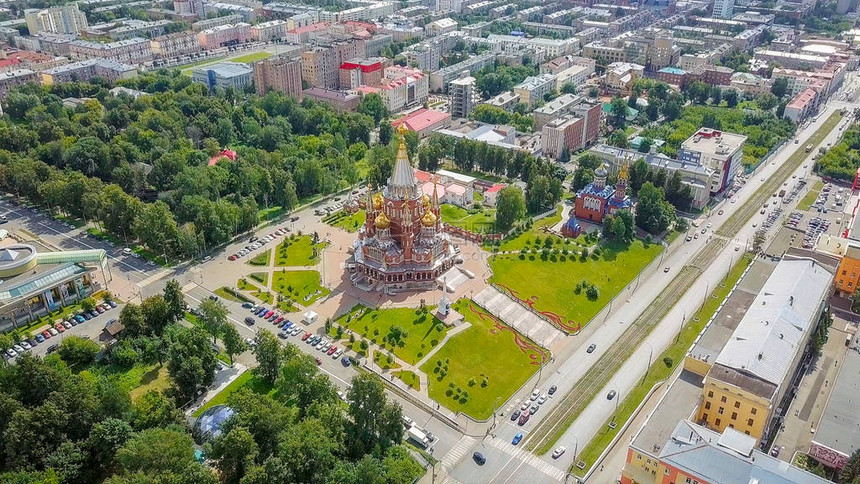 俄罗斯伊日夫斯克圣大教堂图片