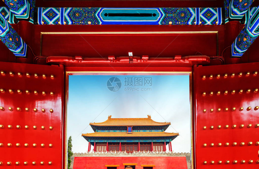 红门和历史建筑北京翻译上帝图片