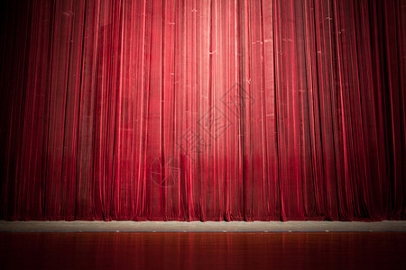 舞台幕布上的灯光特写背景图片