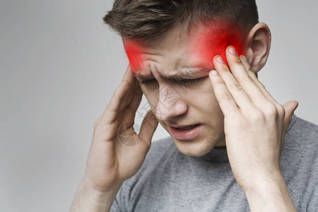 脑部疾病问题导致慢严重头痛偏头痛图片