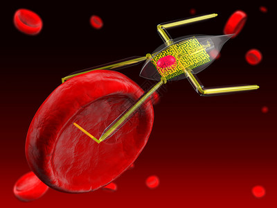 纳米机器人修复血流中的红细胞图片