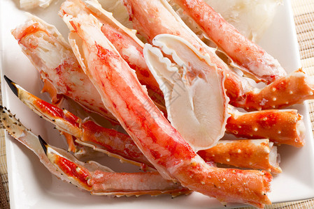 新鲜美味的蟹食图片