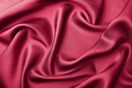 抽象的红色丝绸背景图片