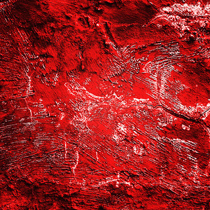 Grunge红色墙图片
