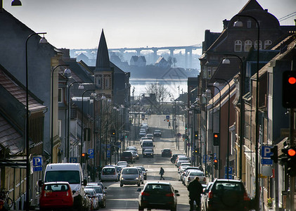 丹麦的弗雷德里西亚市图片