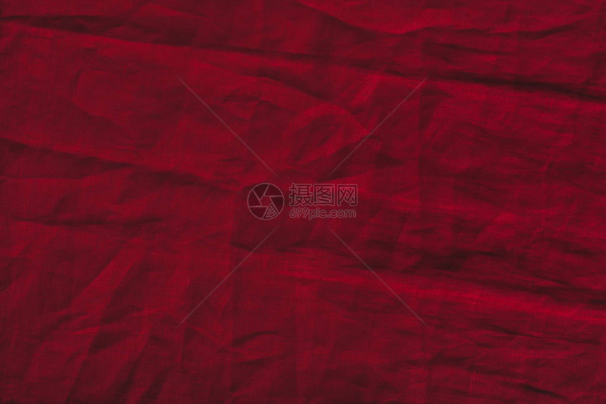 红色马萨拉亚麻布织图片