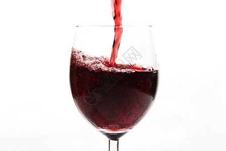 红酒倒杯背景图片
