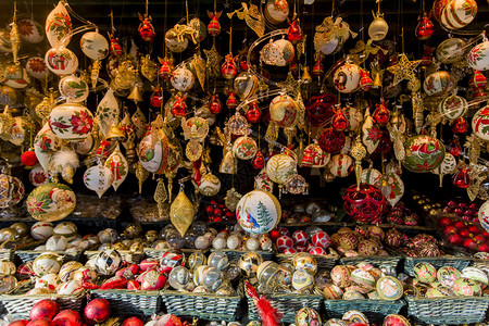 维也纳市场圣诞装饰品图片
