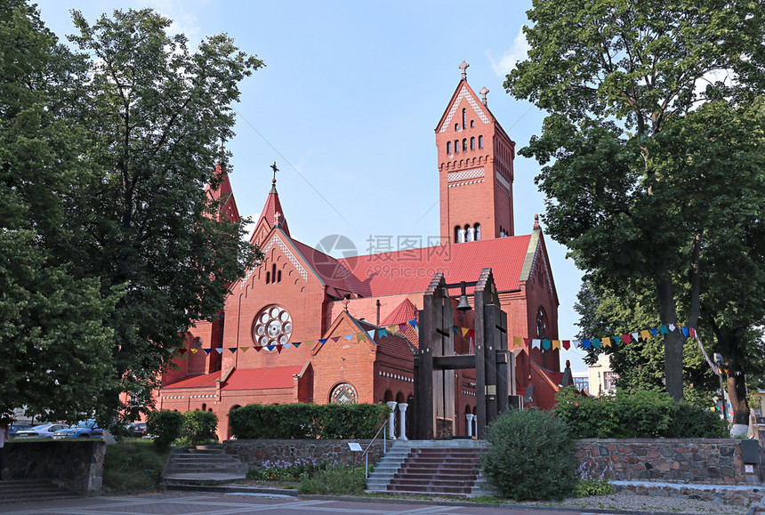 白俄罗斯明克圣西梅昂教堂和图片