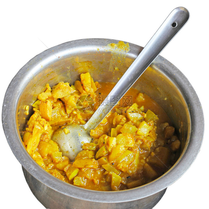 桑巴扁豆菜印度食物图片