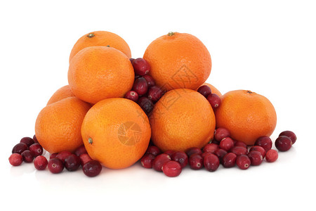 橘子和红莓图片