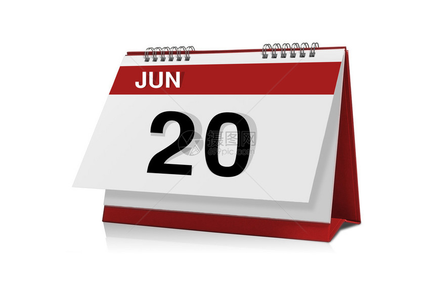 6月20个桌面日历图片