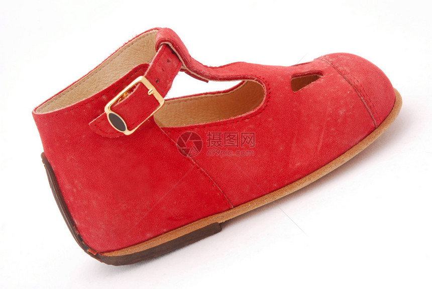 一张小红意大利皮鞋图片