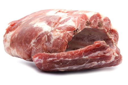 白色食物原猪肉图片