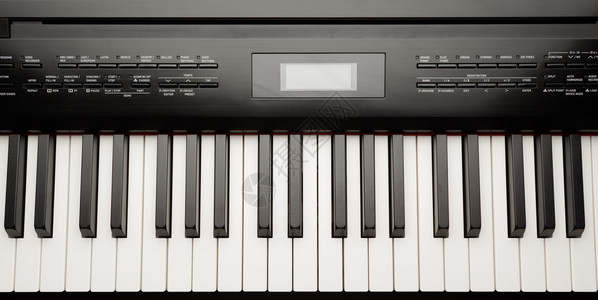 数码钢琴合成器的按键图片