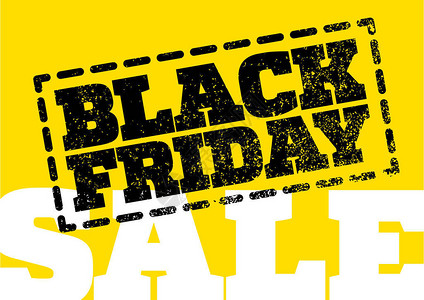 黑色星期五销售设计模板黑图片