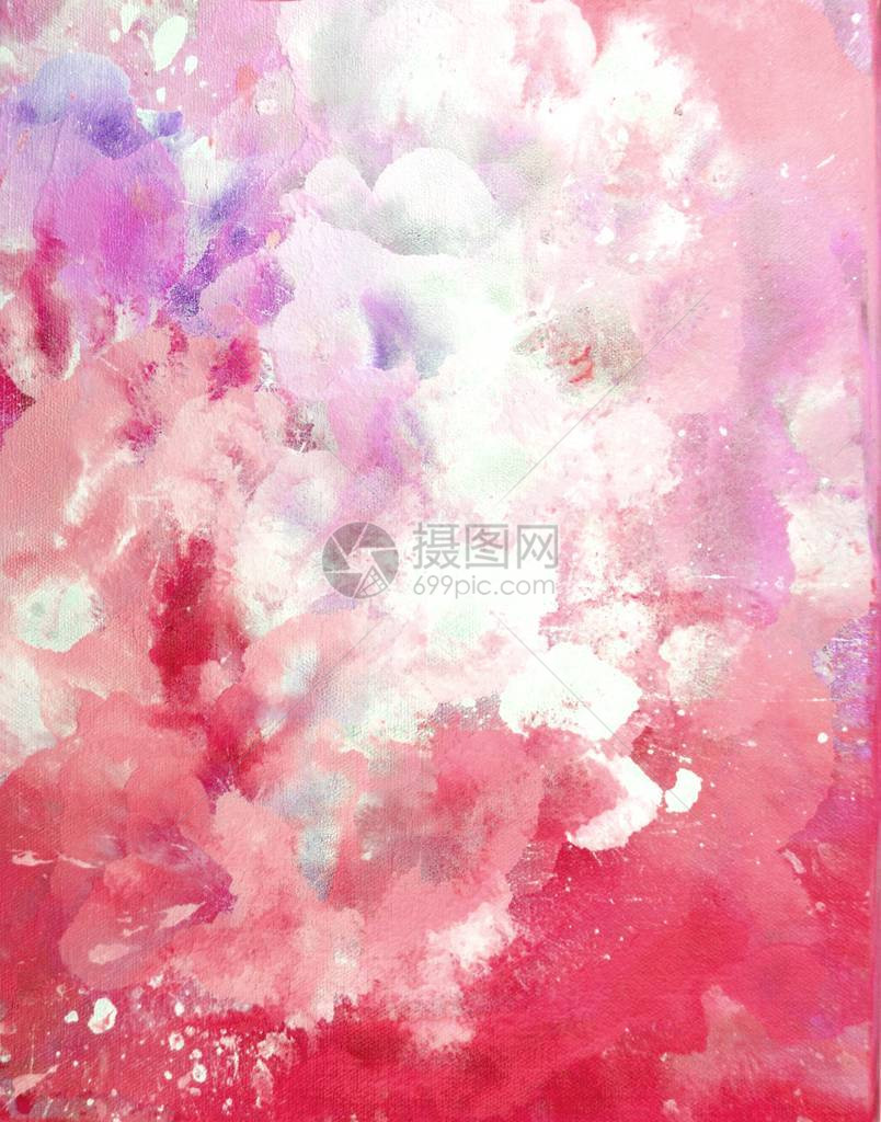 由T30Gallery制作的抽象艺术图象粉色和白色图片