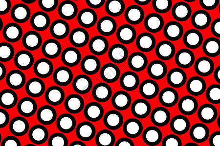 帕尼亚斯红色圆点抽象背景设计图片
