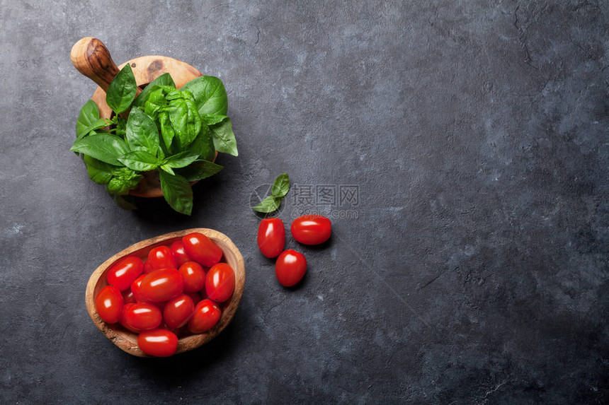 意大利菜巴西红柿和西红番茄烹饪图片