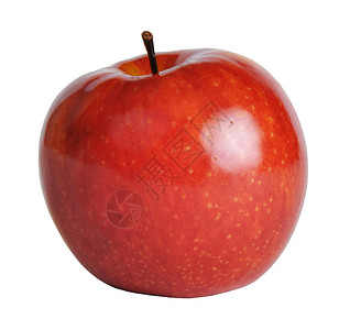 白色背景的红苹果图片Name图片