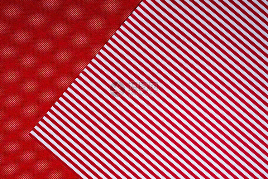 红色和白色模板的顶部视图图片