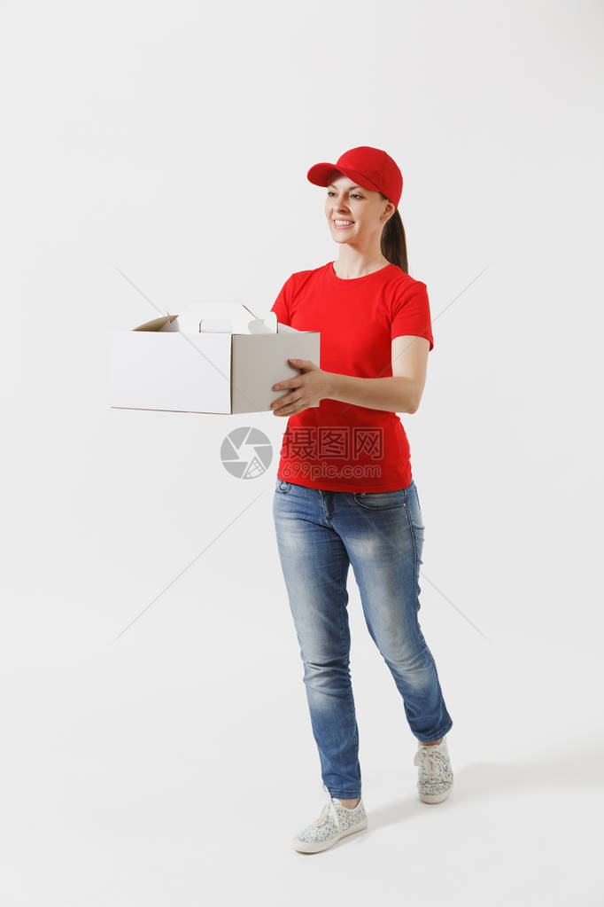 全长的女人在红帽图片