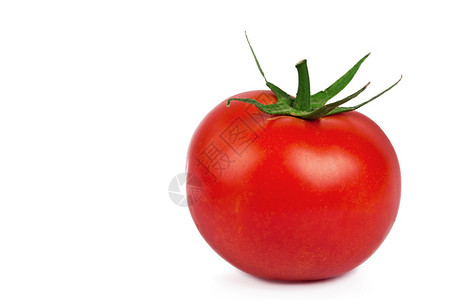 孤立在白色背景上的番茄背景图片