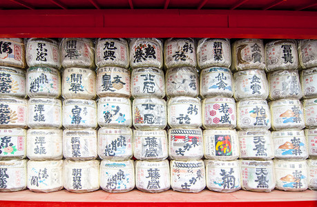 日本米酒清桶图片