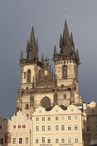 布拉格老城广场旧城广图片