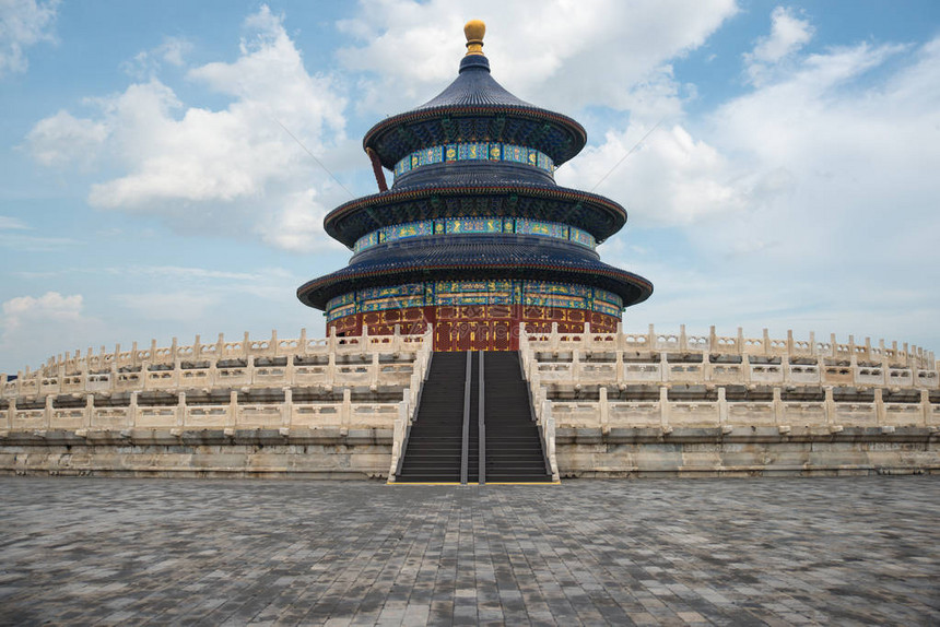 极好和惊人的北京庙宇北京天殿为图片