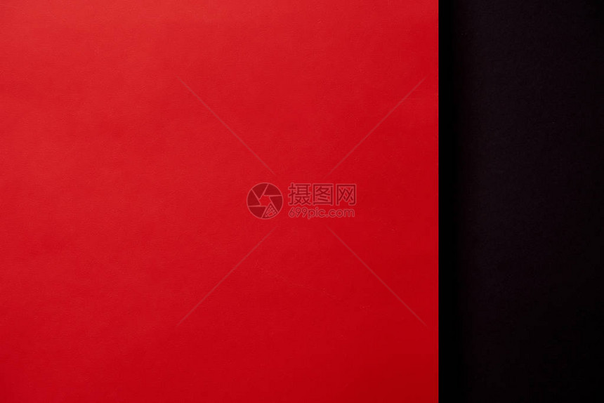 重叠的红色和黑色纸张图案图片