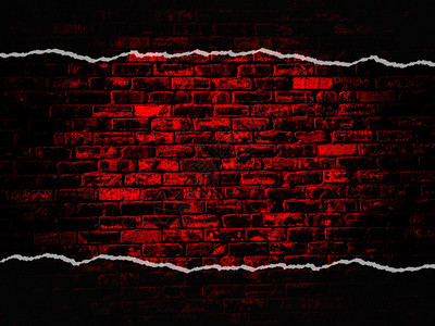 黑色红旧砖墙纹理背景深色vi背景图片